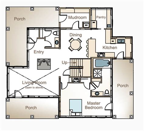 Any of the plans shown can be altered in any way to fit your style, size requirements and budget. The Blue Hill Bay Post and Beam Home Floor Plan ...
