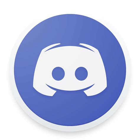Discord For Macos White And Blue Logo Art Transparent Background Png