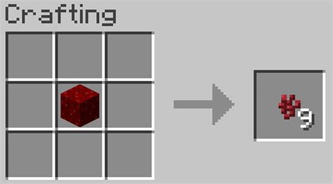 Nether Wart Block To Nether Warts Minecraft Data Pack