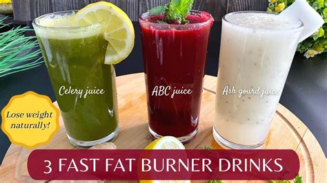 Weight Loss Juices 3 Fat Burning Drinks How To Lose Weight Fast 5