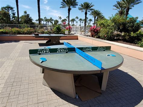 Round Ping Pong Table 4 Way Ping Pong