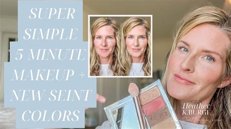 seint makeup tutorial for beginners one compact one brush 5 minute makeup with new seint