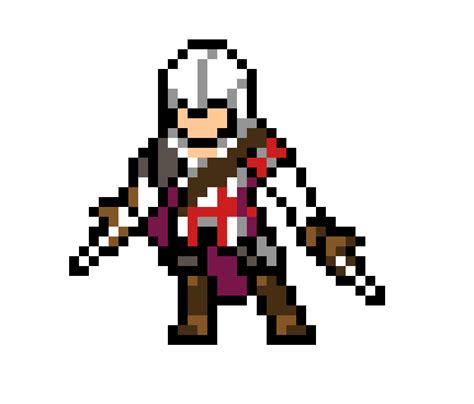 Ezio From Assassin S Creed Ii Pixel Art Maker