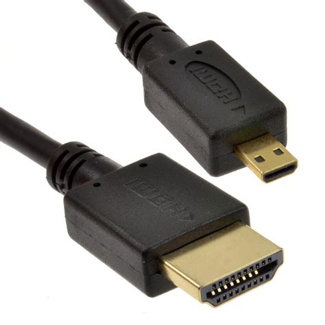 Kenable Micro D Hdmi V14 High Speed Cable To Hdmi For Uk Electronics