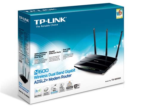 Tp Link N600 Wireless Dual Band Adsl2 Modem Router At Mighty Ape