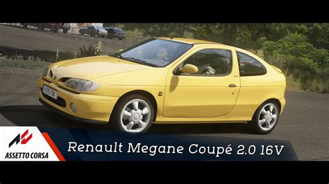 Assetto Corsa Renault Megane Coupé 2 0 16V YouTube