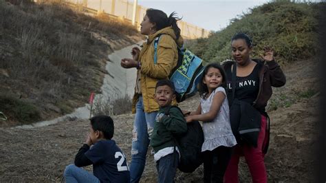 Migrant Families Arrive In Busloads As Border Crossings Hit 10 Year