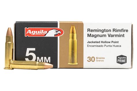 Aguila 5mm Remington Rimfire Magnum 30 Grain Jhp 50box Sportsmans