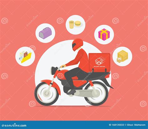 Motorbike Delivery Services With Various List Of Service For Business