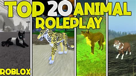 Top 20 Roblox Animal Roleplay Games Youtube