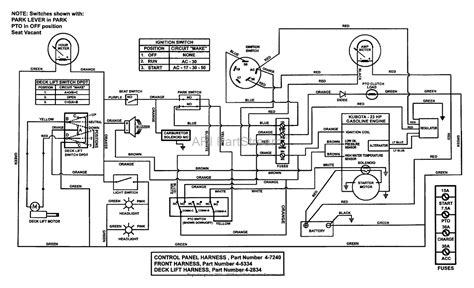 Kubota Zg124 Wiring Diagram