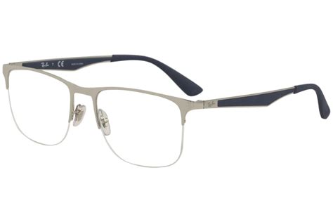 Ray Ban Men S Eyeglasses Rb6362 Rb 6362 Rayban Half Rim Optical Frame