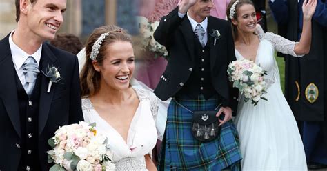 Andy murray is arguably one of the most gifted and talented tennis players around. Andy Murray and new wife Kim call wedding the 'best ...