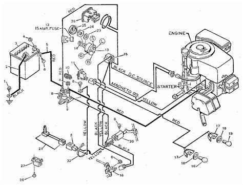 Craftsman Lawn Tractor Wiring Diagram Wiring Diagram Schemas