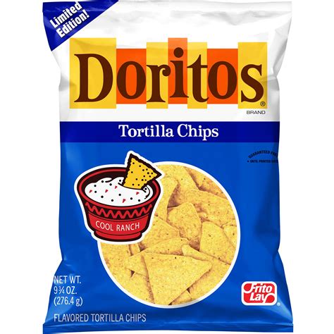 Doritos Cool Ranch Flavored Tortilla Chips Smartlabel™