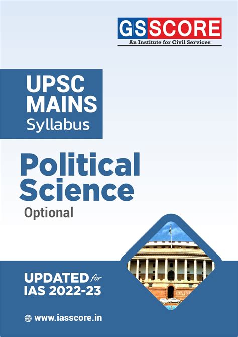 Upsc Ias Mains Political Science Optional Syllabus Gs Score Sexiezpix