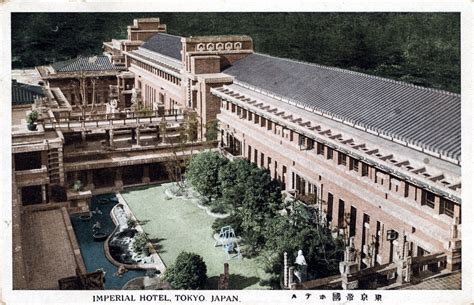 Imperial Hotel 1923 1968 Old Tokyoold Tokyo