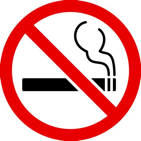 No Smoking Free Stock Photo Illustration Of A No