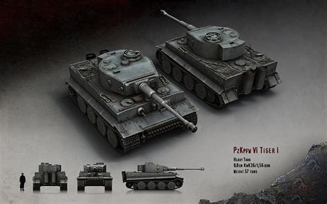 Germany Tank Tiger Ii Heavy The Third Reich Wwii Tankers Panzerwaffe Hd Wallpaper