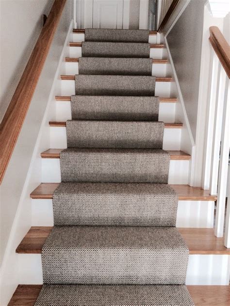 Elegant Painted Stair Runner For Amazing Home Interior 4 Staircase