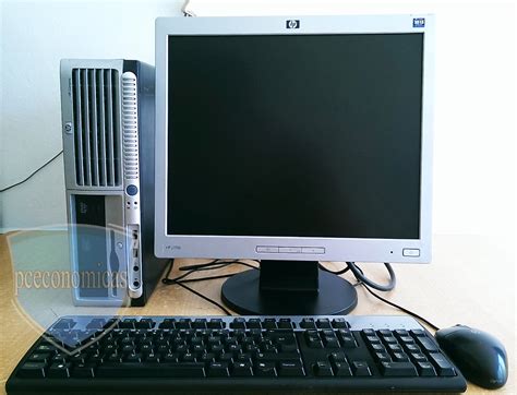 Una de las formas en que los fabricantes de computadoras pueden reducir el costo de una pc de escritorio es miniaturizando todos los componentes. Computadoras Baratas 3 Gb Ram Lcd 15 Completas Core2duo ...