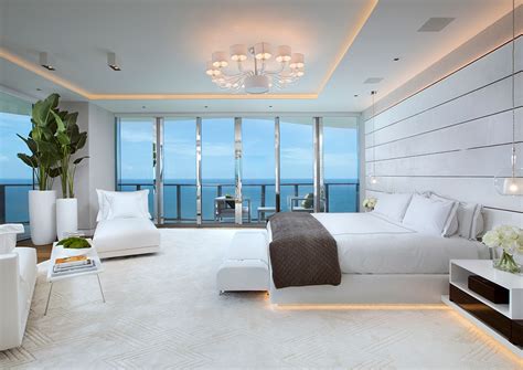 departamento minimalista en la playa dormitorio de lujo moderno casas modernas interiores