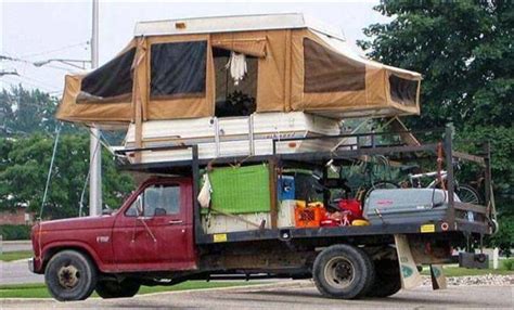 Pop Up Truck Campers Truck Camper Homemade Camper