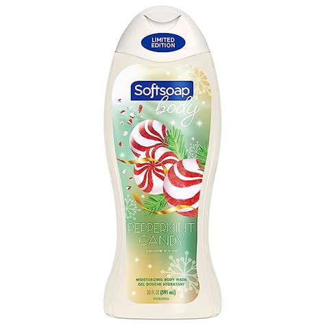 softsoap body wash pepermint candy holiday edition 20 fluid ounces beauty