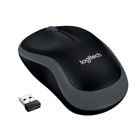 Logitech M185 Wireless Mouse Usb For Pc Windows Mac And Linux Grey