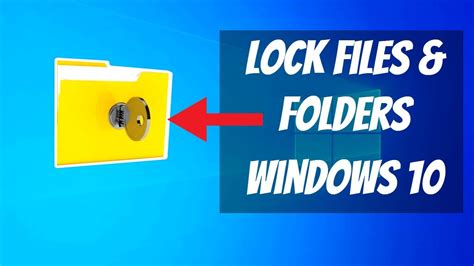 How To Lock A Folder Windows 10 Asorio
