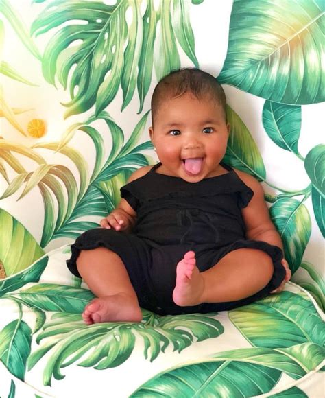 Baby Trueeee 😍😚👶🏽💞 | Cute baby photos, Kardashian kids, Khloe kardashian