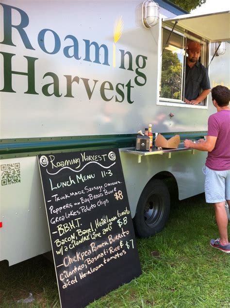 Roaming Harvest Is A Food Truck In Traverse City Serving Healthy Food