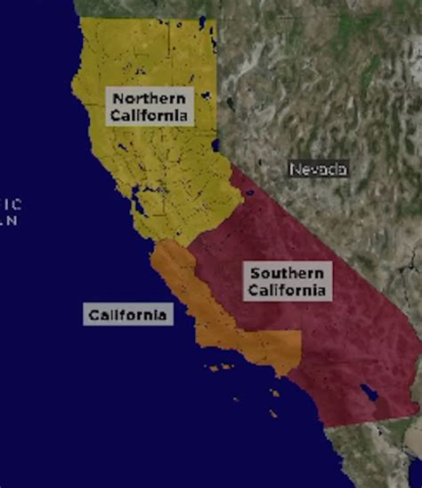 California Maps Show What It Could Look Like If Split Into 3 States