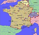 lyons france map - Google Search | France map, Vacation france, France