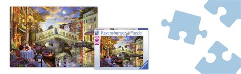 Ravensburger Sunset Over Rialto 15286 1000 Piece Puzzle For Adults