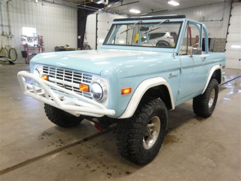 75 Ford Bronco 347 Fuel Injection Power Disc Brakes Power Steering For
