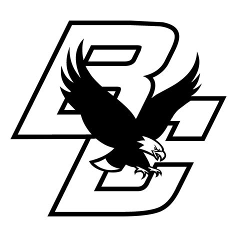 Eagles Logo Black And White Png