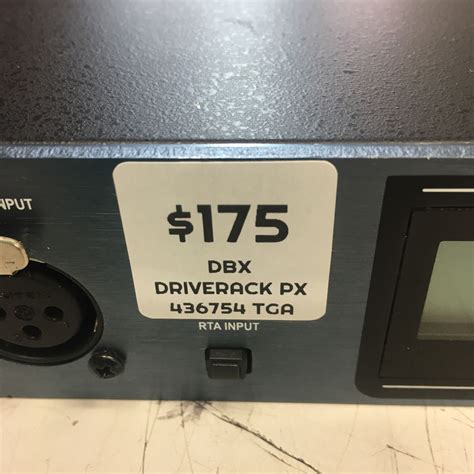 Dbx Driverack Px Powered Speaker Optimizer For Sale In Beverly Hills Ca Offerup