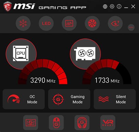 In addition to these performance settings, the application can also modify the system's led lighting effects, activate vr and apply settings when. GeForce GTX 1050 Ti GAMING now supported by MSI GAMING App ...