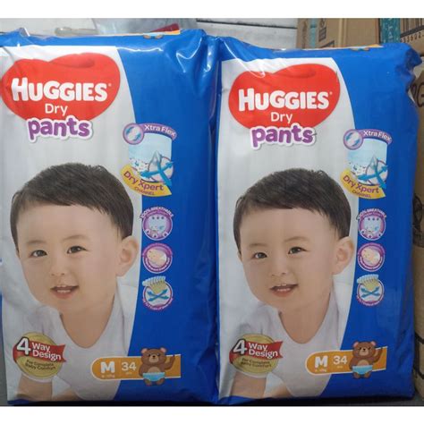 Huggies Dry Pants Medium Shopee Philippines