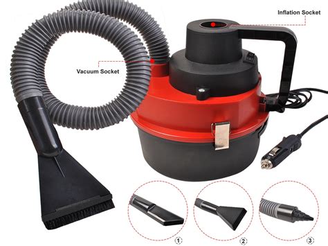 Auto Car Vacuum Cleaner Portable Wet Dry Dc 12 Volt Mini