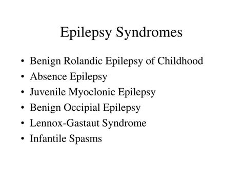 Ppt Pediatric Epilepsy Powerpoint Presentation Free Download Id