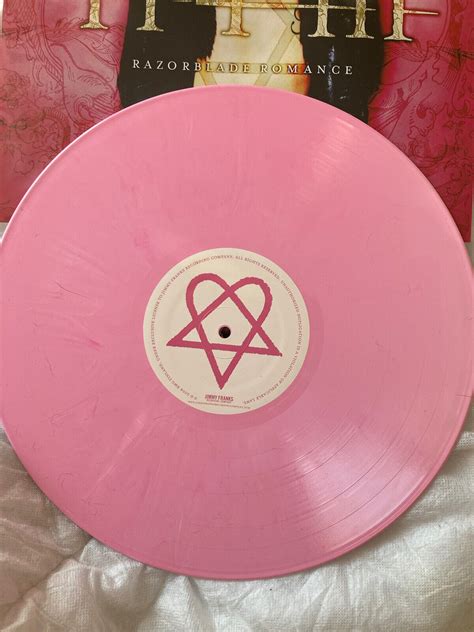 Him Razorblade Romance Pink Vinyl Album Rock Goth Lp Record Ville
