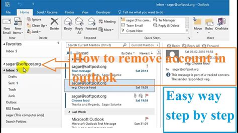 How To Recallcancel A Sent Email In Outlook วิธีลบอีเมล์ Outlook
