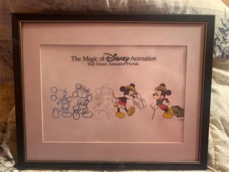 Andthe Magic Of Disney Animation Walt Disney Animation Florida Framed