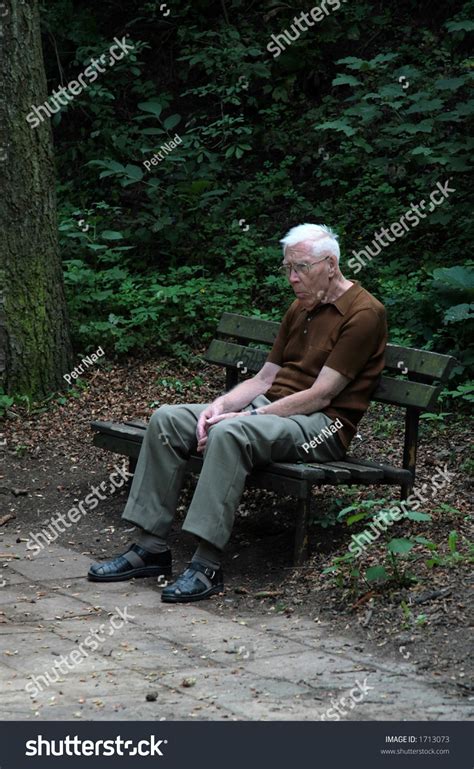 Depressed Old Man Stock Photo 1713073 Shutterstock