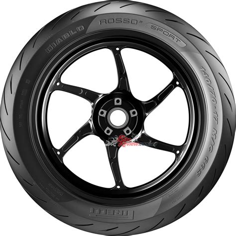 * na bocích upravená směs pro maximální přilnavost v náklonu * 75% (střed běhounu). Product News: Pirelli Diablo Rosso Sport, affordable ...