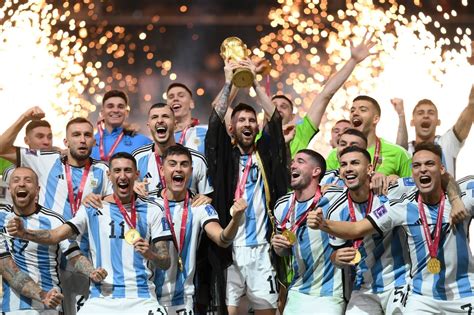 Messis Argentina Become Fifa World Cup 2022 Champion
