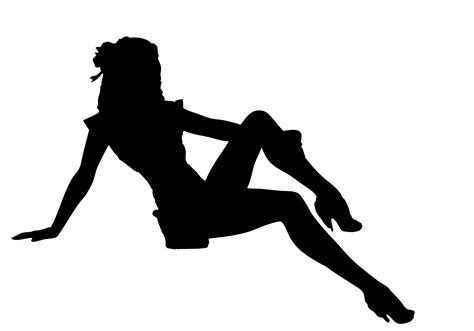 Pin Up Girl Silhouette Clipart Free Cliparts Download Images On Clipground
