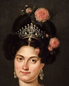 Queen Maria-Cristina of Bourbon-Two Sicilies by Luis de la Cruz,1831
